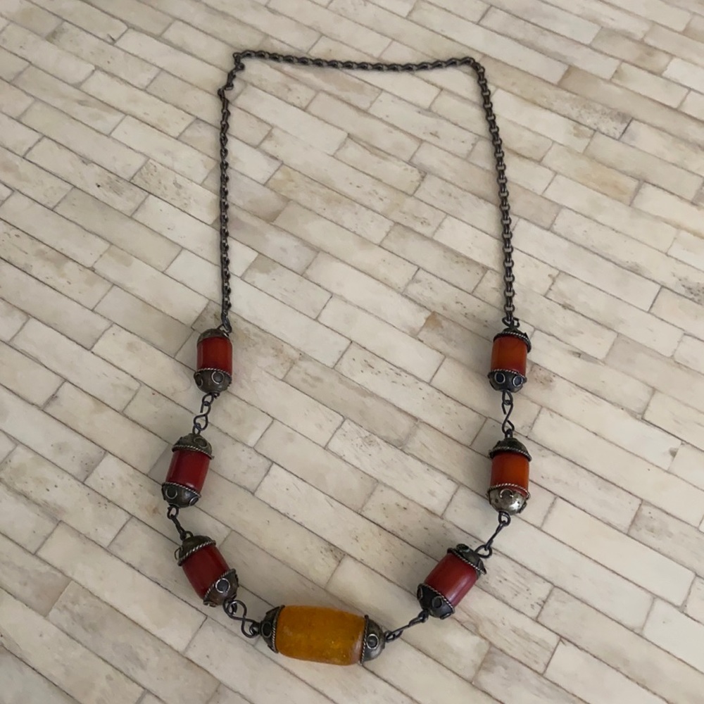 amber necklace